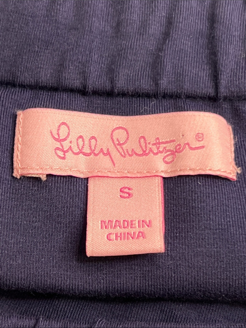 Lilly Pulitzer Athens Dress Tide Blue Hollar For a Dollar Eyelet Chambray Small - Picture 8 of 15
